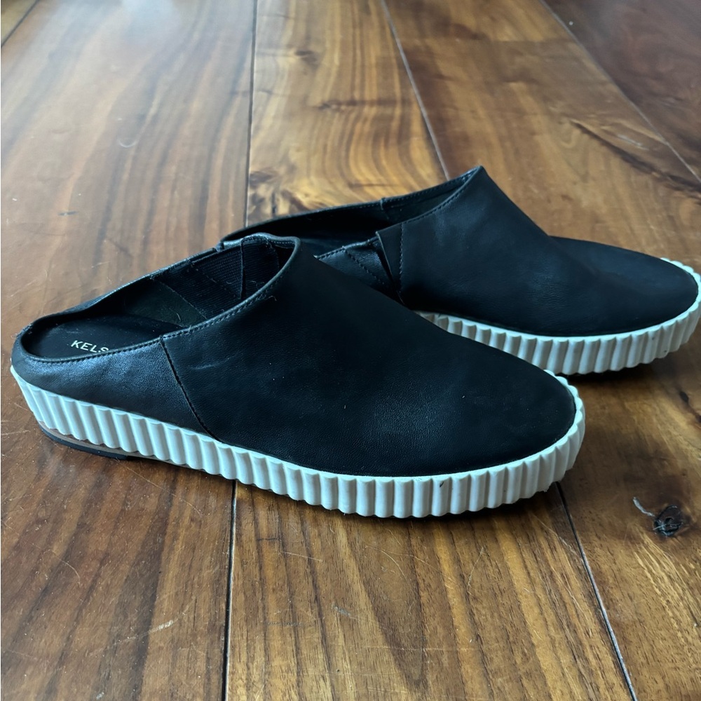 Kelsi Dagger Black Slip-On Women's Shoes, Size 8.5